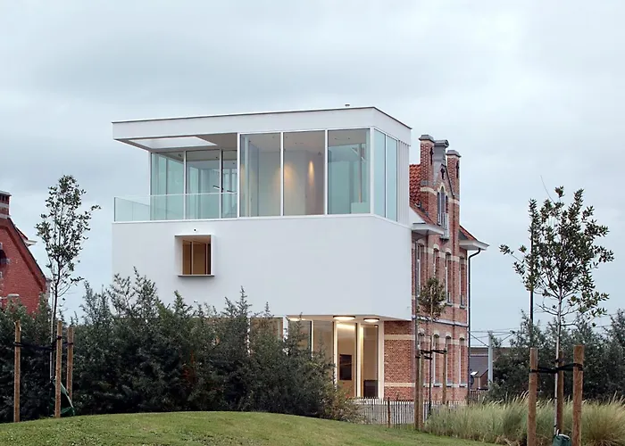 Aime Aan Zee Beachhouse 5p - Private Garden & 2 Free Parkingspots 别墅